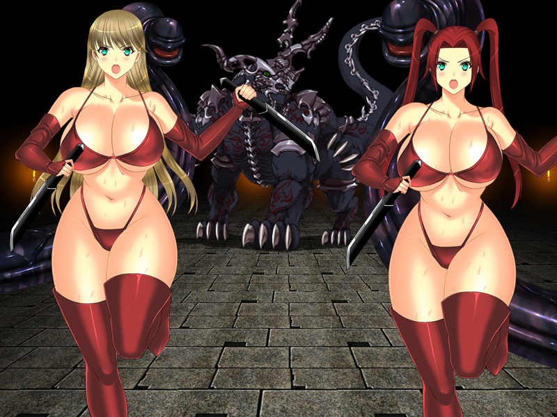 モンスターと共に出現するヘルヘブン女戦闘員